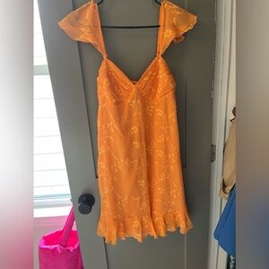 Orange summer Dress